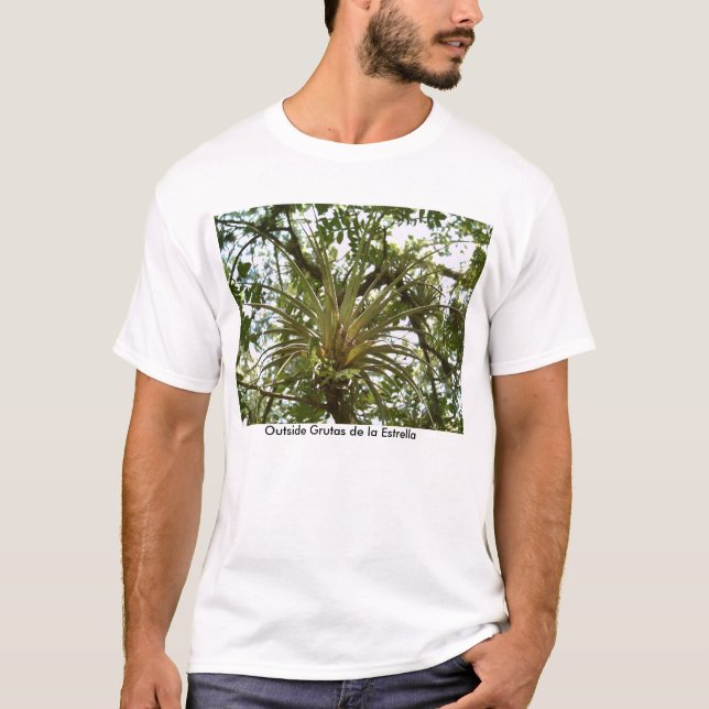 Camiseta Bromeliad fora do la Estrella de Grutas de (Frente)