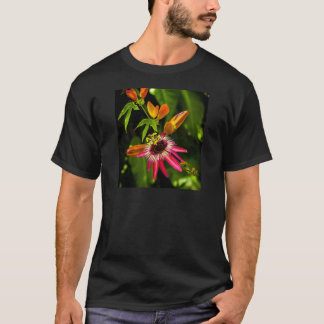 Camiseta Bromeliad vermelho de suspensão