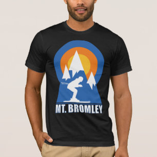 Camiseta Bromley Mountain Ski Sunset