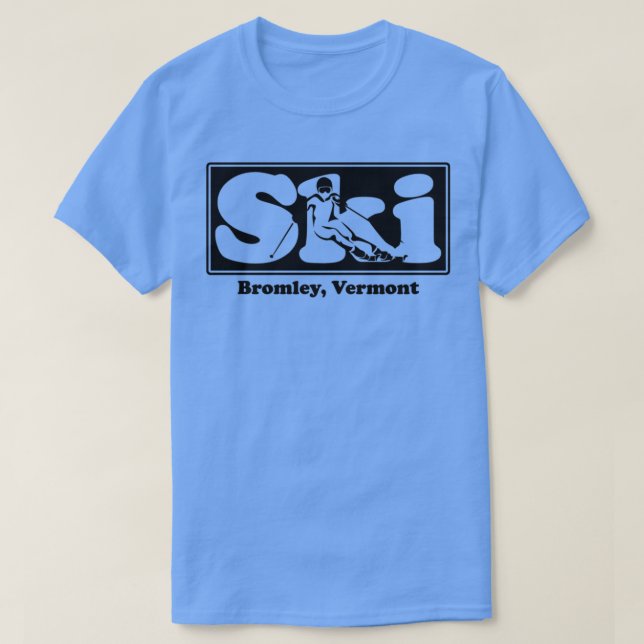 Camiseta Bromley Vermont SKI Graphic for Skiing your favori (Frente do Design)