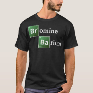 Camiseta Bromo e Bário - Elemento de Química de Mesas Per