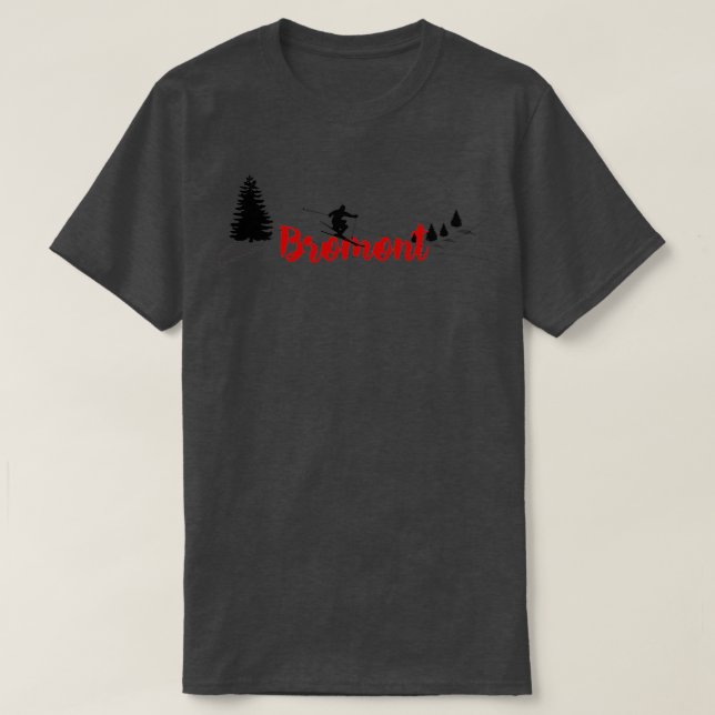 Camiseta Bromont Ski Long (Frente do Design)