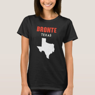 Camiseta Bronte Texas EUA Estado América Viagem Texas