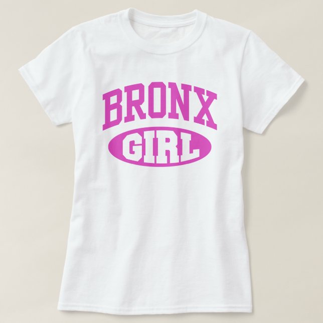Camiseta Bronx Girl (Frente do Design)