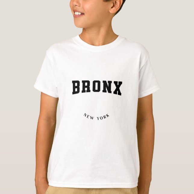 Camiseta Bronx New York Black T-Shirt (Frente)