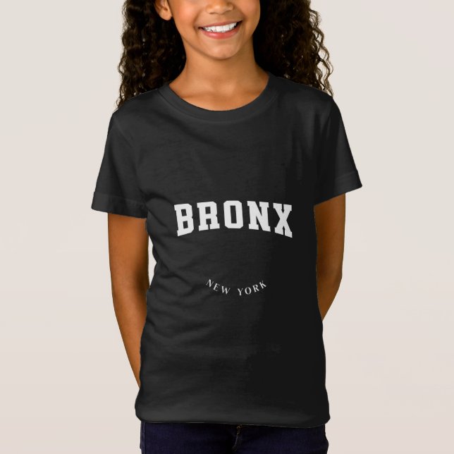 Camiseta Bronx New York White T-Shirt (Frente)