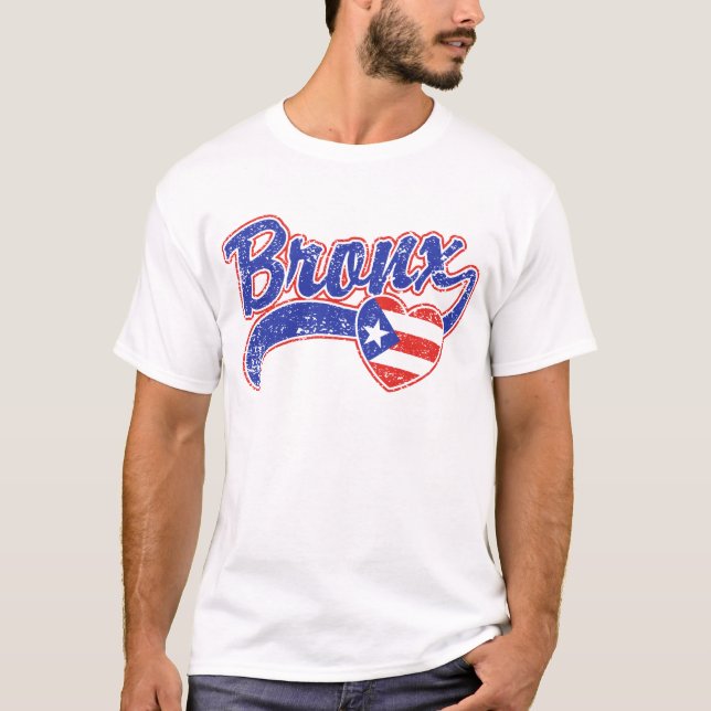Camiseta Bronx Puerto Rican (Frente)