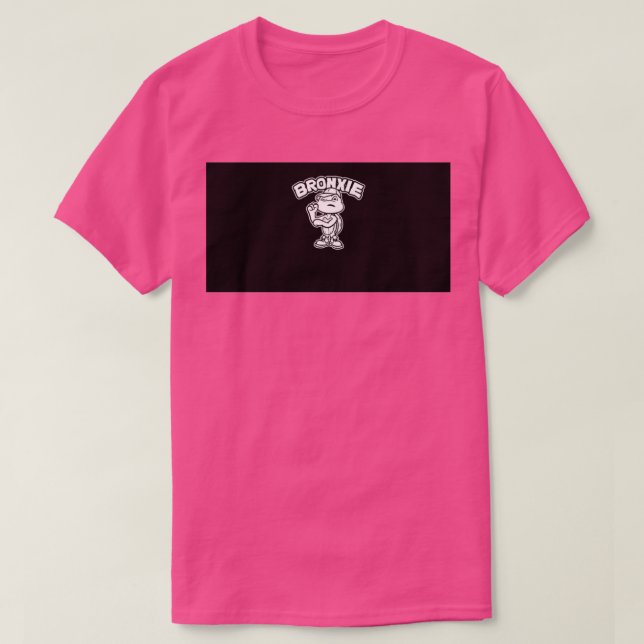 Camiseta Bronxie, O Suporte Do Rato De Tartaruga (Frente do Design)