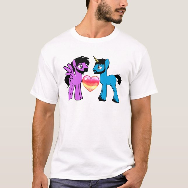 Camiseta Brony Love Mens TShirt (Frente)