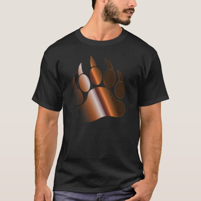 Camiseta BRONZE DE AÇO MARAVILHOSO PÁW GENE A preto (Frente)