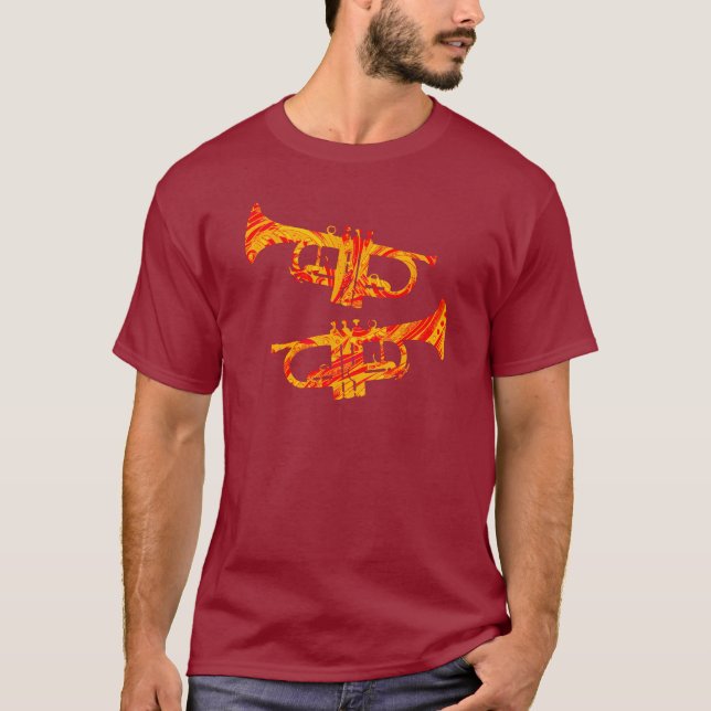 Camiseta Bronze de Música Moderna Especial do Jogador de Tr (Frente)
