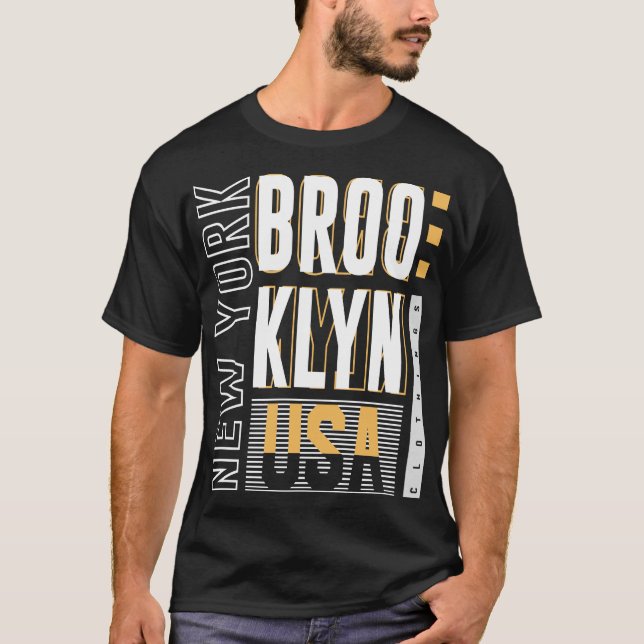 Camiseta Brooclyn New York USA Urban (Frente)