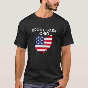 Camiseta Brook Park Ohio EUA Estado América Viagem Ohioan P