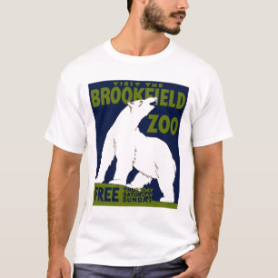 Camiseta Brookfield Zoo, Poster do Programa de Arte Federal