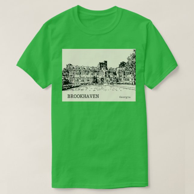 Camiseta Brookhaven Georgia TShirt 1 (Frente do Design)