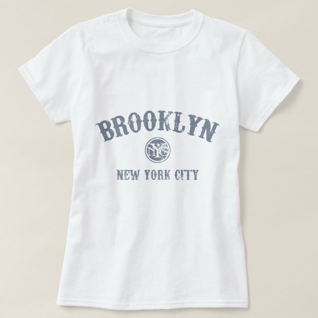 Camiseta *Brooklyn (Frente do Design)