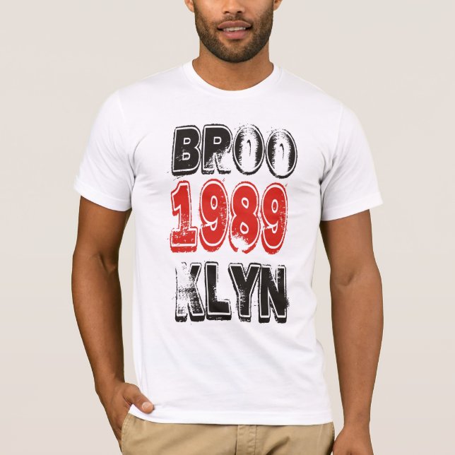 CAMISETA BROOKLYN 1989 (Frente)