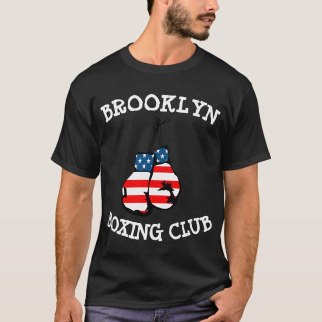 CAMISETA BROOKLYN BOXING CLUB BOXING GLOVES T-SHIRTS (Frente)