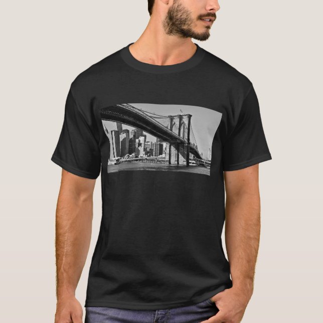 Camiseta Brooklyn Bridge Nova Iorque (Frente)