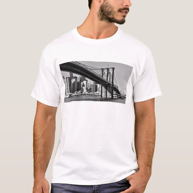 Camiseta Brooklyn Bridge Nova Iorque (Frente)
