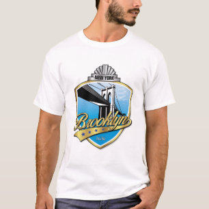 Camiseta Brooklyn Design Dourado