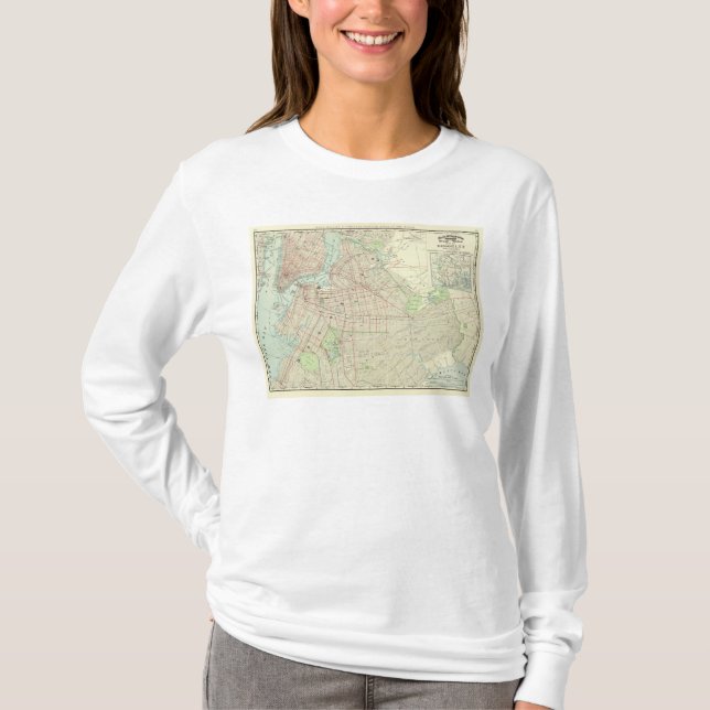Camiseta Brooklyn e vizinhança (Frente)