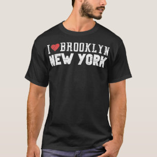 Camiseta Brooklyn New York Love I Heart Brooklyn NY