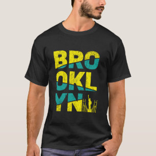 Camiseta Brooklyn New York State New Yorker EUA America Uni