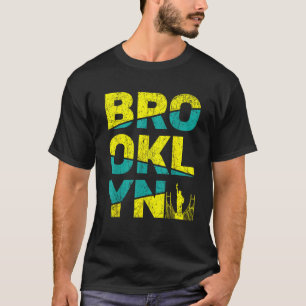 Camiseta Brooklyn New York State New Yorker EUA America Uni