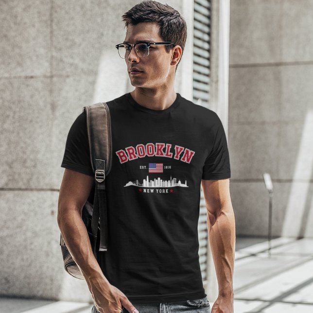 Camiseta Brooklyn Ney York Est 1816 (Criador carregado)