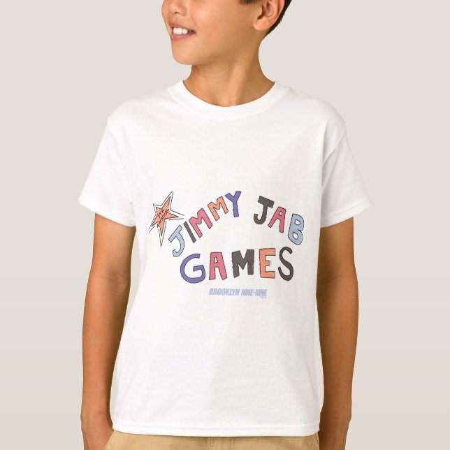 Camiseta Brooklyn Nine-Nine Jimmy Jab Games (Frente)