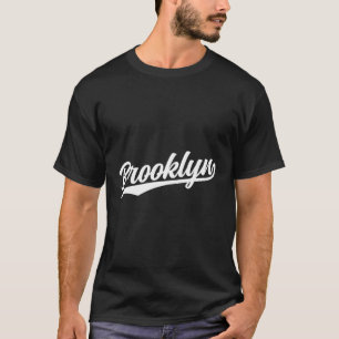Camiseta Brooklyn Nova Iorque Ny 1970S Escuro