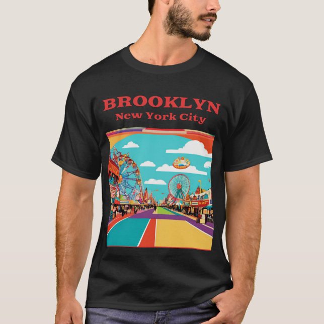 Camiseta Brooklyn Nova York (Frente)