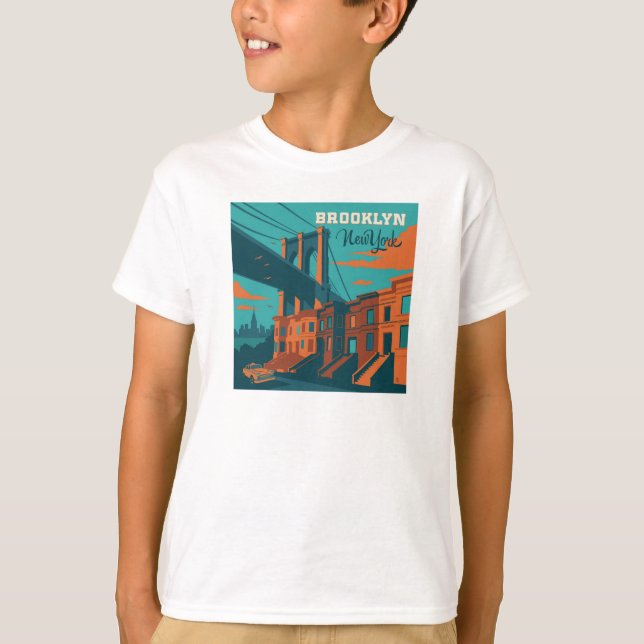Camiseta Brooklyn Nova York (Frente)