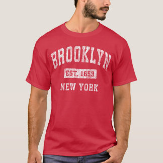 Camiseta Brooklyn Nova York NY Esportes Estabelecidos Vinta