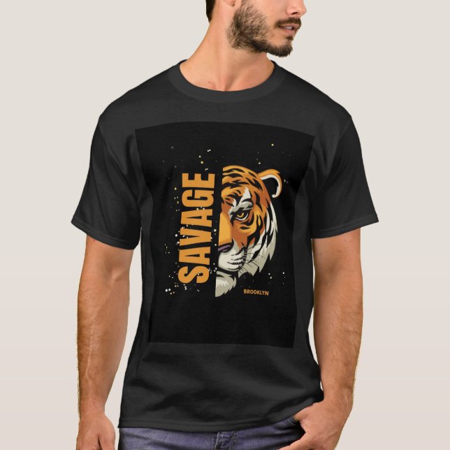 Camiseta Brooklyn Tiger (Frente)
