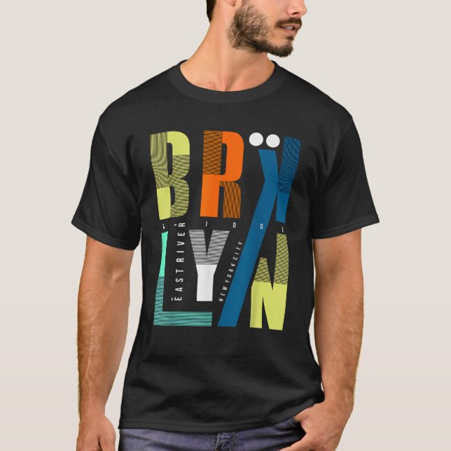 Camiseta Brooklyn Vibes Brooklyn Tee Brooklyn Nova Iorque (Frente)