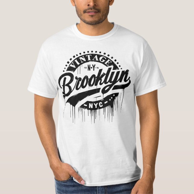 Camiseta Brooklyn Vintage (Frente)