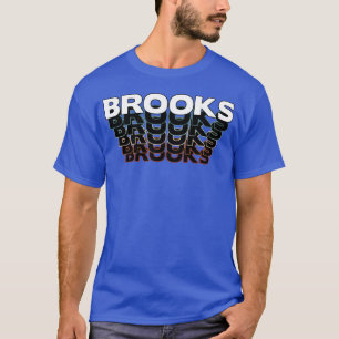 Camiseta Brooks Divertido Retro Vintage Pôr do Sol Brooks 8