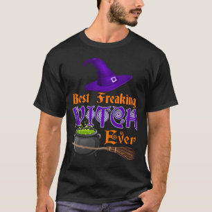 CAMISETA BROOMHILDA VEIO COM HALLOWEEN MELHOR VESTIDA DE BR
