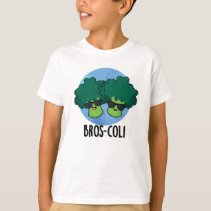 Camiseta Bros-coli Cute Veggie Broccoli Pun