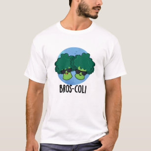 Camiseta Bros-coli Cute Veggie Broccoli Pun