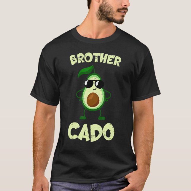 Camiseta Brother Cado Guacamole Vegan and Vegetarian (Frente)