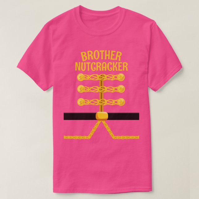 Camiseta BROTHER Nutcracker Matando Família PJ Natal (Frente do Design)