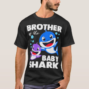 Camiseta Brother Of The Baby Shark Birthday Brother Shark  