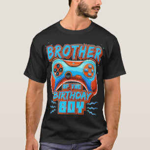 Camiseta Brother of the Birthday Boy Matching Video Gamer P