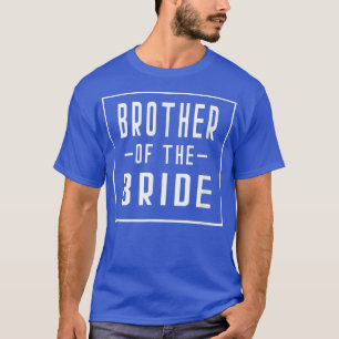 Camiseta Brother of the Bride Bachelor Matching Group Big L