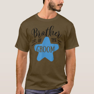 Camiseta Brother Of The Groom Star Wedding Or Bachelor Part