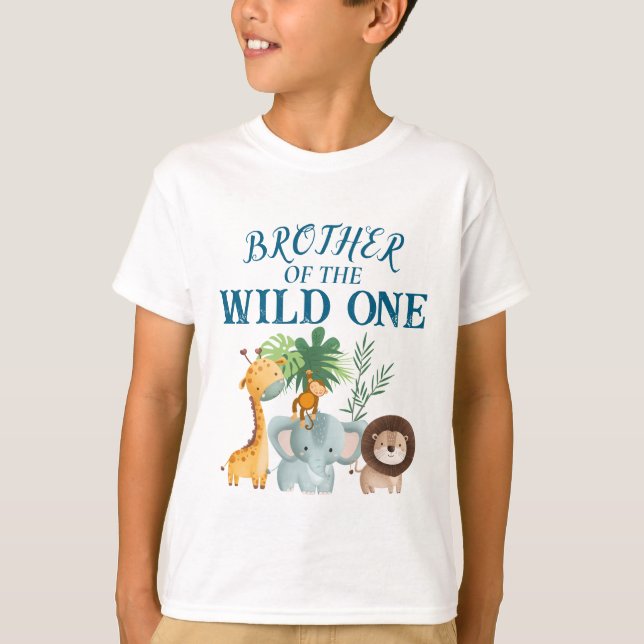 Camiseta Brother of the Wild one shirt  (Frente)