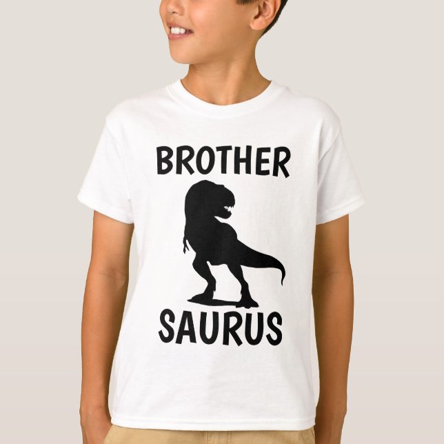 Camiseta BROTHER SAURUS Funny T-shirts (Frente)